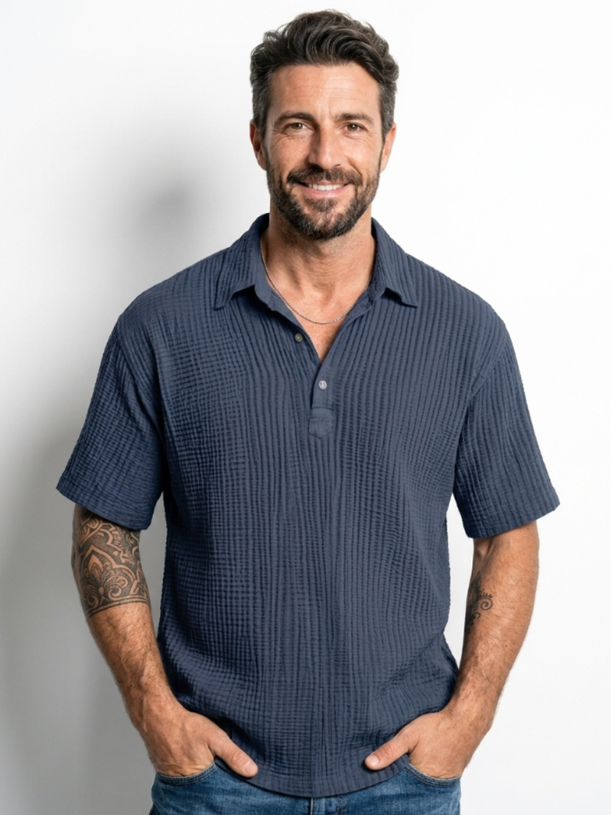 Adriano | Camicia estiva retrò da uomo (Acquista 1, ricevi 1 in OMAGGIO)